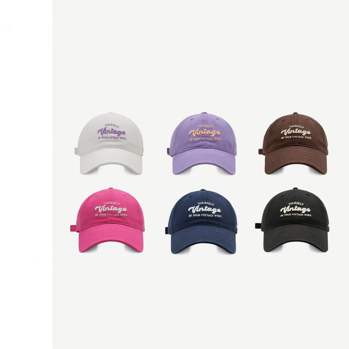 Wholesale Letter Embroidered Baseball Cap Unisex Soft Top Cap